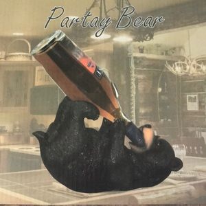 DWK adorable black bear bottle holder